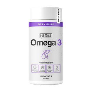 Омега-3, Omega 3 - 100 caps 2023-10-6570 фото