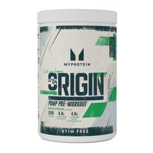Передтренувальний комплекс, Origin Pre Workout Stim-Free Sour - 30 serv Sour Apple 2023-10-7592 фото