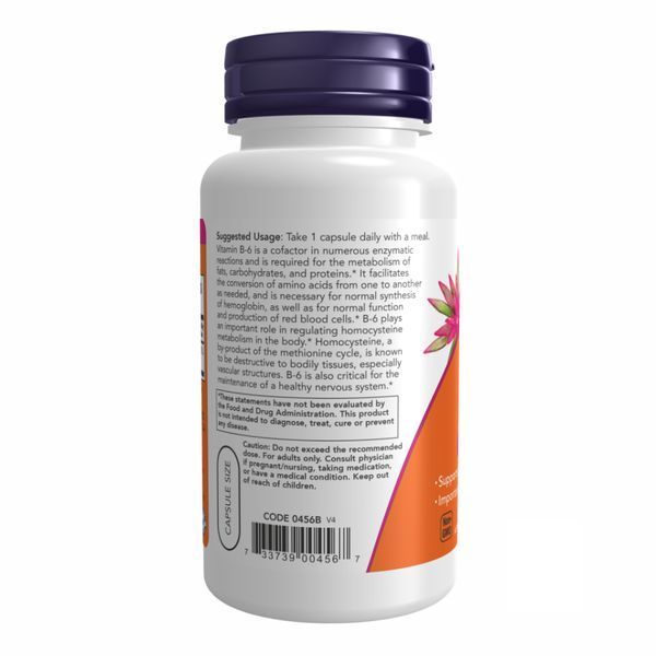 Витамин Б6, B6 100mg - 100 tabs 2022-10-0001 фото