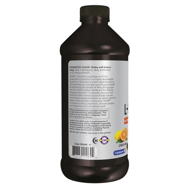 Жидкий Л-карнитин, Carnitine Liquid 3000mg - 473ml 2022-10-2538 фото