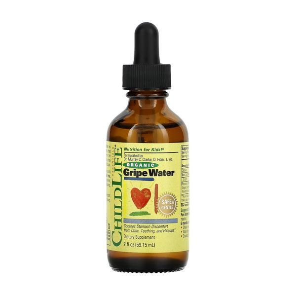 Органічна вода проти коліків, Organic Gripe Water - 59 ml 2023-10-3716 фото