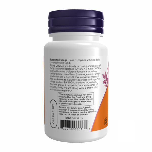 Дегидроэпиандростерон, 7-Кето, 7-KETO 100 mg - 60 vcaps 2022-10-0091 фото