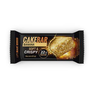Протеїновий батончик, Cake Bar - 60g Banana 2024-11-0499 фото