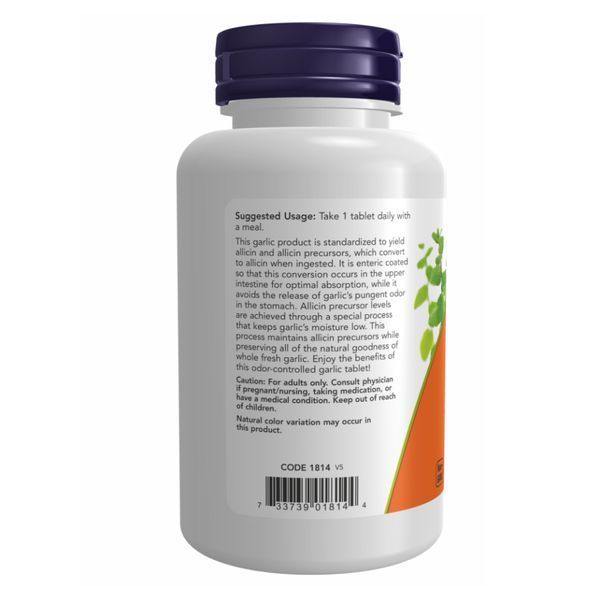 Чеснок, Garlic 5000 Enteric - 90 tabs 2022-10-2383 фото