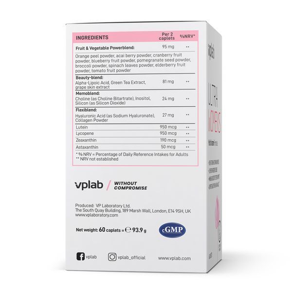 Мультивітаміни для жінок, Ultra Women's Multivitamin Formula - 60caps 2022-10-1449 фото