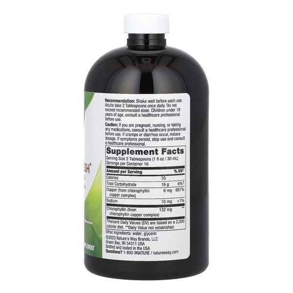Рідкий хлорофіл без смаку, Chlorofresh&reg; Liquid - 16 oz Unflavored 2023-10-2174 фото