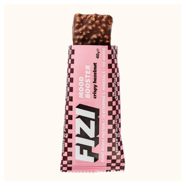 Батончики, Fizi Mood Booster - 12x40g Crispy Hazelnut 2023-10-3907 фото