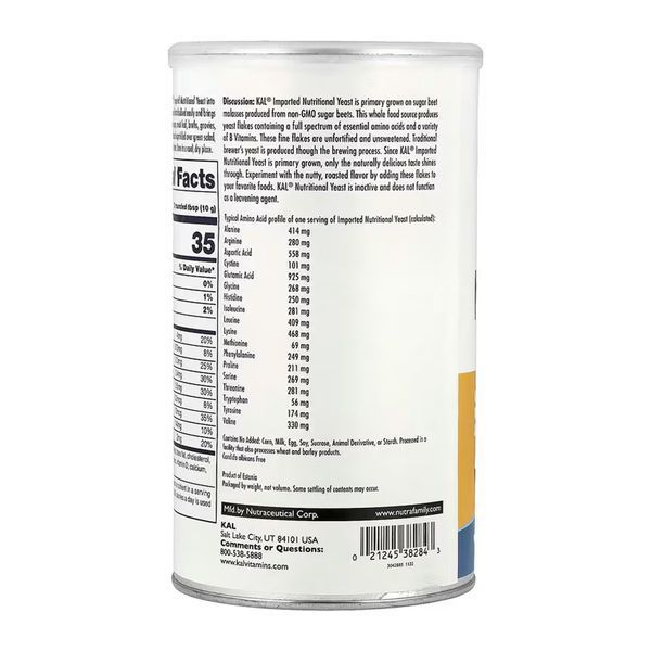 Харчові дріжджі (пластівці), Imported Nutritional Yeast - 220g 2023-10-5842 фото
