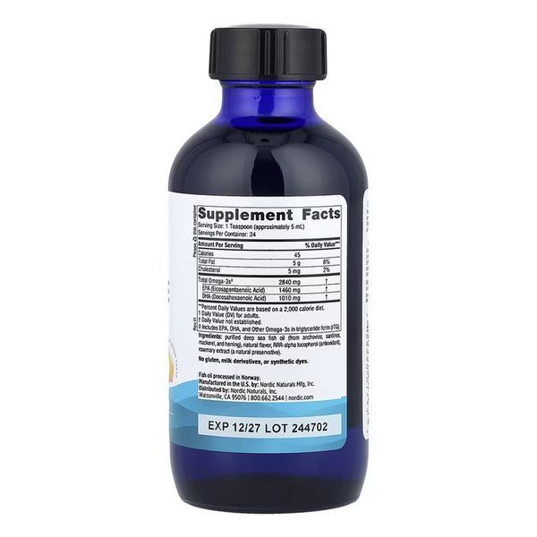 Омега-3, Ultimate Omega - 119 ml 2023-10-5955 фото