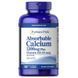 Кальцій і Вітамін Д3, Absorbable Calcium 1200 mg Plus vitamin D3 2,5 mg - 100 Softgels 100-34-0611608-20 фото 1