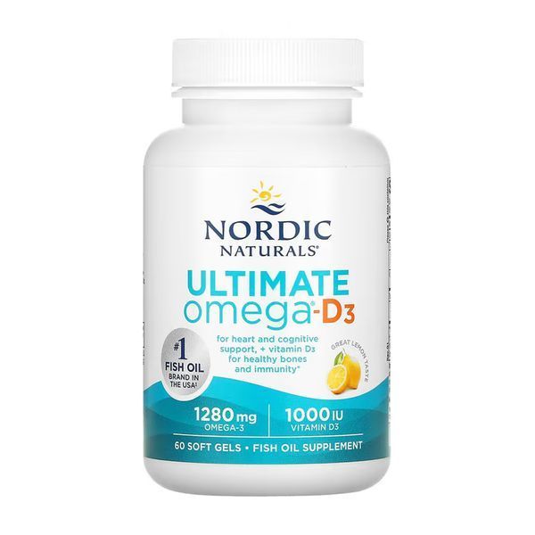 Ultimate Omega-D3 - 60 softgels 2023-10-5956 фото