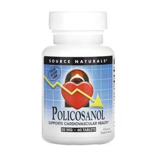 Поликосанол, Policosanol 20mg - 60 tabs 2023-10-2698 фото