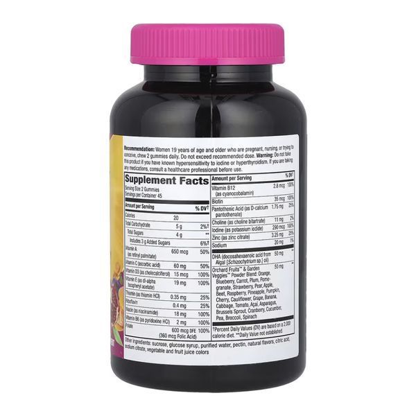 Мультивитамины для беременных, Alive!&reg; Prenatal Multivitamin Gummy - 90 gummies 2023-10-4678 фото