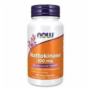 Nattokinase 100mg - 120 vcaps 2022-10-1354 фото