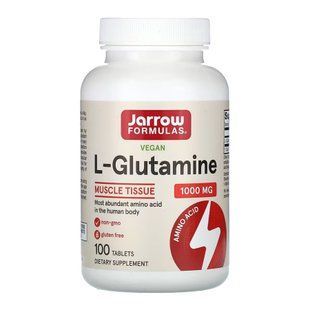 L-глутамин, L-Glutamine 1000 mg - 100 tabs 2023-10-7733 фото
