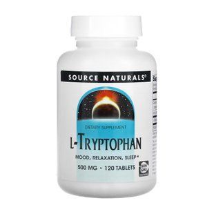 Л Триптофан, L-Tryptophan 500mg - 120 tabs 2023-10-2699 фото