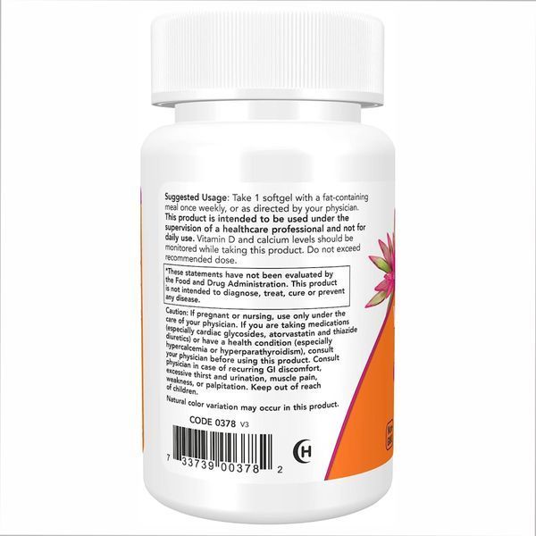 Витамин Д3, Vitamin D-3 50,000 IU - 50 softgels 2022-10-0913 фото