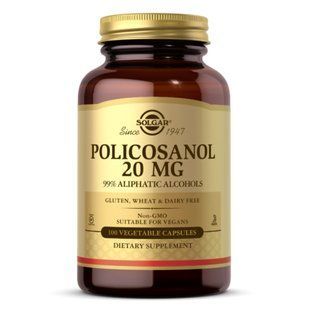Поликозанол, Policosanol 20 mg - 100 vcaps 2022-10-3001 фото