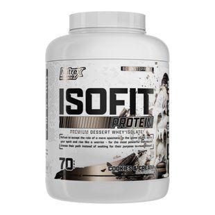 Сироватковий ізолят, Isofit - 70srv Cookies Cream 2022-10-1314 фото