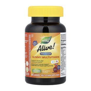 Alive! Zero Sugar Kid's - 40 gummies 2023-10-6378 фото