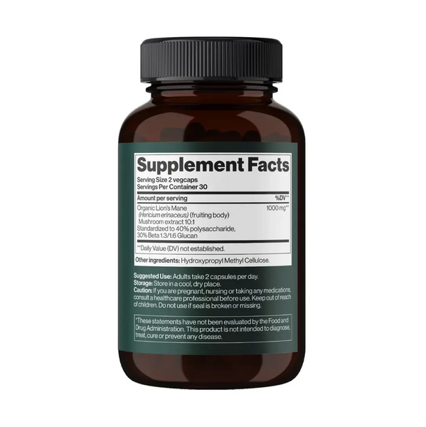 ФОКУС И КОНЦЕНТРАЦИЯ &mdash; Производительность и ясность мышления, Lion's Mane + 4Mushroom Complex 3033-10-0515 фото