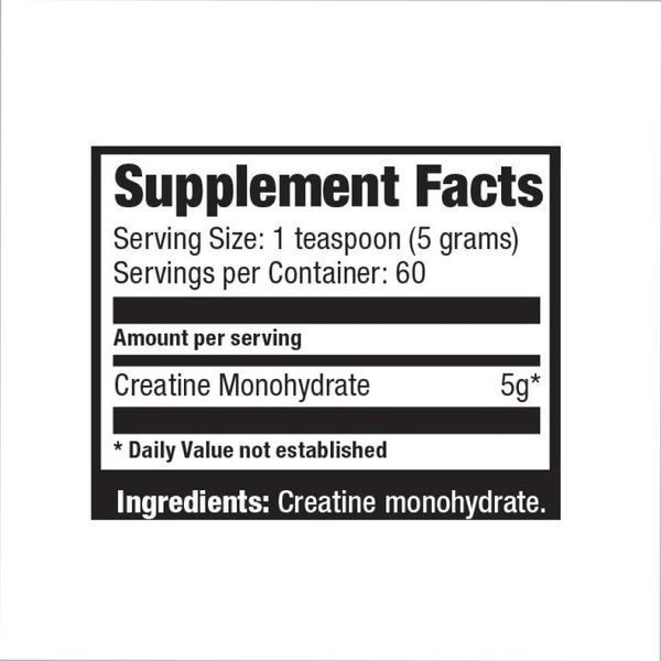Creatine Monohydrate - 300g Unflavoured 2022-10-0809 фото