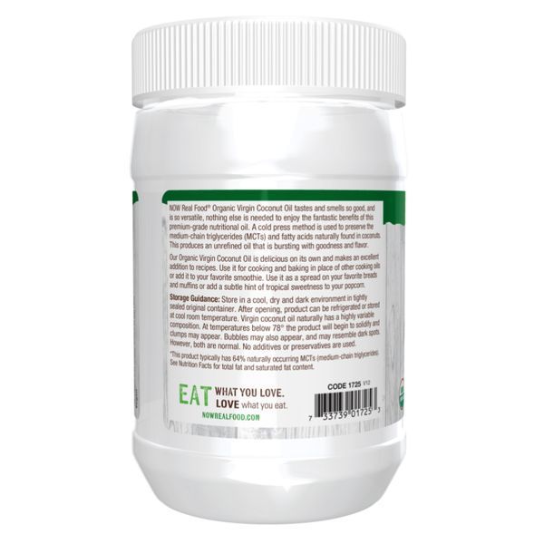 Органічна кокосова олія, Organic Coconut Oil Virgin - 20 oz 2022-10-2373 фото