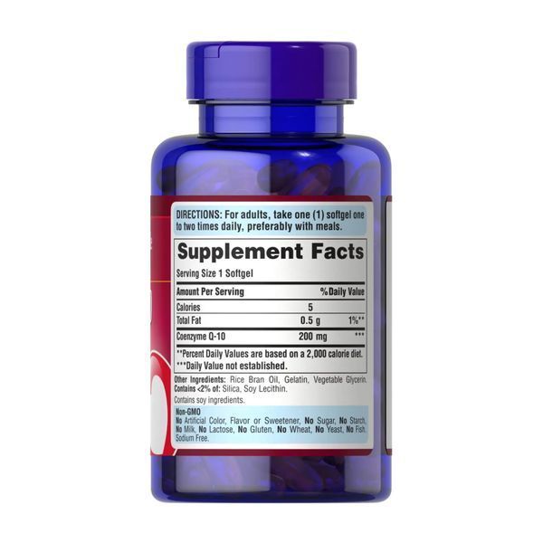 Коензим Q10, Q-Sorb Co Q-10 200mg - 120 softgels 2023-10-4026 фото