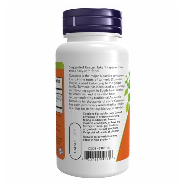 Экстракт куркумы, Turmeric Curcumin Extract - 120 vcaps 2022-10-1500 фото