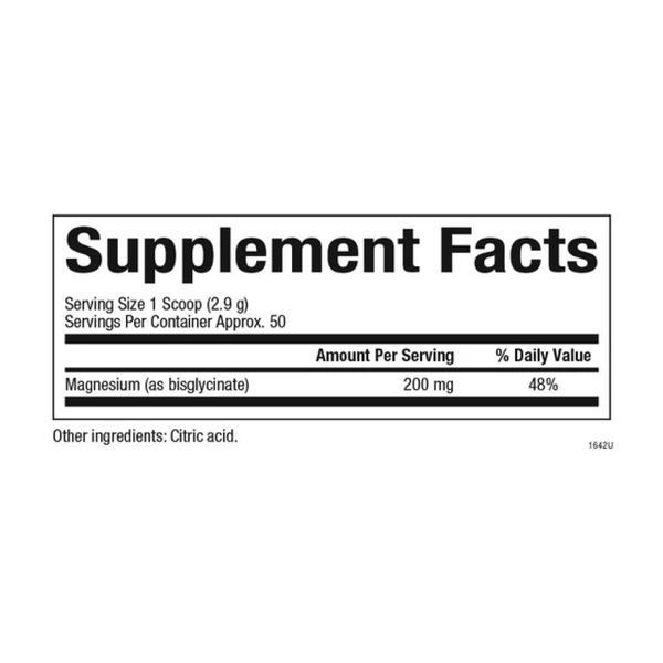 Magnesium Bisglycinate 200mg - 120g Pure 2023-10-3821 фото
