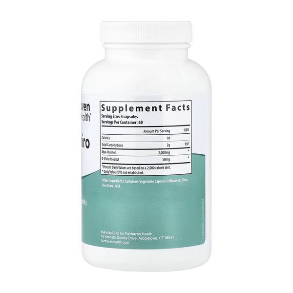 Міо- та Д-хіроінозитол, Myo + D-Chiro Inositol - 240 caps 2023-10-5485 фото