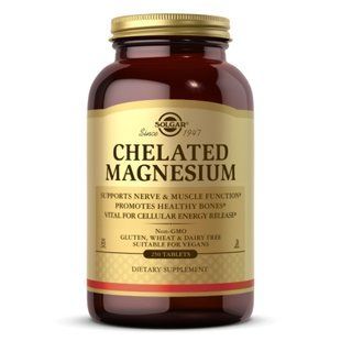 Хелатный Магний, Chelated Magnesium - 250 tabs 2022-10-1519 фото