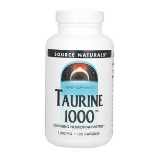 Таурин, Taurine 1000&trade; 1000mg - 120 caps 2023-10-2703 фото