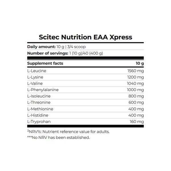 BCAA Xpress - 280g Apple 100-87-2635646-20 фото