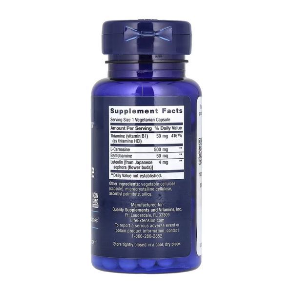 Super Carnosine 500 mg - 60 vcaps 2023-10-5212 фото