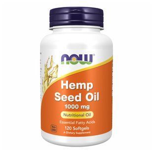 Конопляное масло, Hemp Seed Oil 1000 mg - 120 Softgels 2022-10-0979 фото