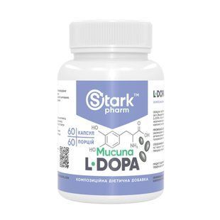 Допа мукуна, L-Dopa Mucuna 400mg - 60 caps 2023-10-3379 фото