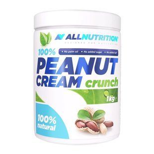 Арахисовая паста хрустящая Allnutrition Peanut Cream Crunch &mdash; 1 кг, без добавленного сахара 2023-10-7740 фото