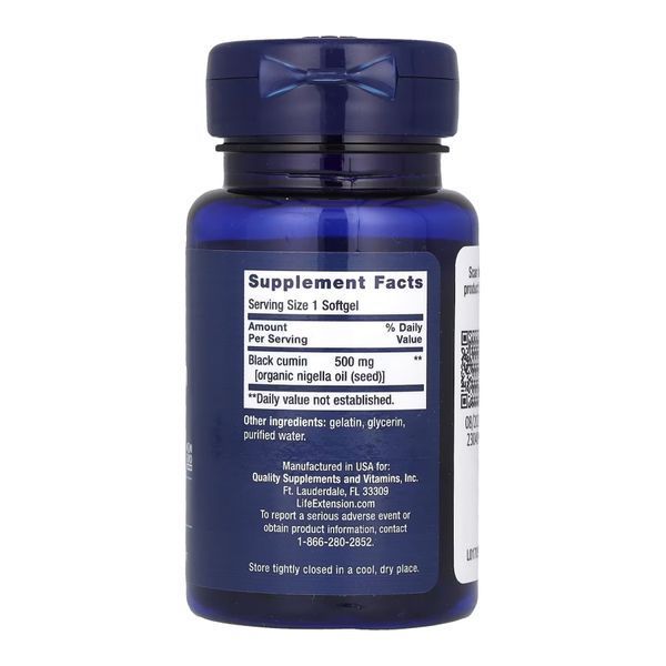 Масло из семян черного тмина, Black Cumin Seed Oil - 60 softgels 2022-10-1905 фото