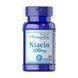 Ниацин, Niacin 100 mg - 100 tabs 2023-10-2521 фото 1