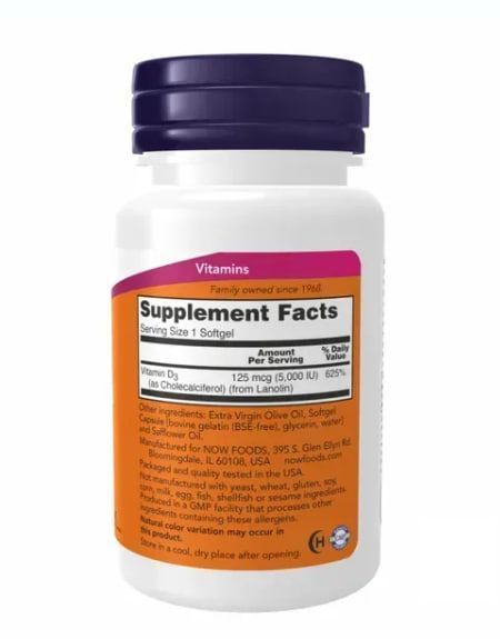 Энергия и Спокойствие  Magnesium Glycinate 350mg - 120 vcaps + VIT D-3 5000 IU - 120 sgels + Ashwagandha 450mg - 100caps 3033-10-0505 фото