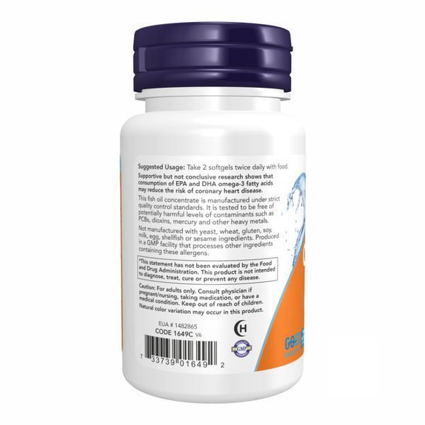 Омега 3, Omega-3 1000mg - 30 sgels 2022-10-0052 фото
