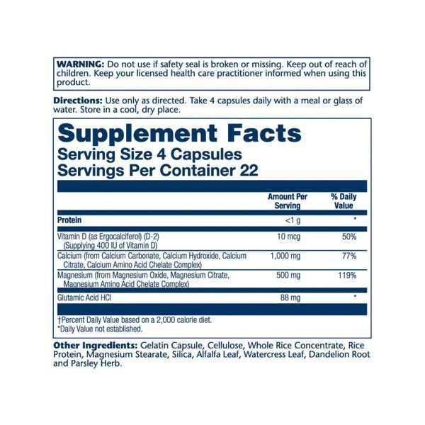 Calcium & Magnesium Amino Acid - 90 caps 2023-10-3012 фото