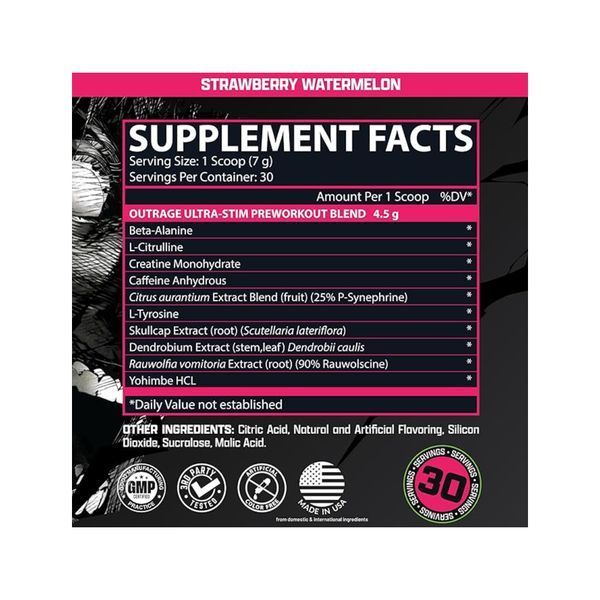Samples Outrage - 7.35g Strawberry Watermelon 2023-10-6526 фото