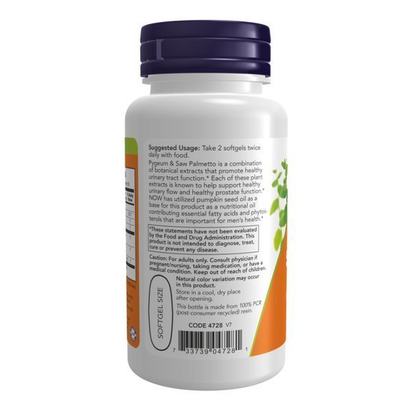 Pygeum & Saw Palmetto 25/80mg - 120 sgels 2022-10-2648 фото