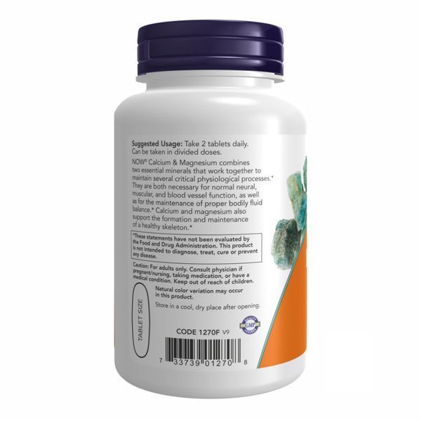 Кальций и Магний, Calcium and Magnesium 500/250mg - 100 tabs 2022-10-0023 фото