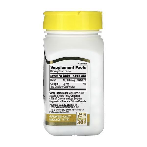 Биотин, Biotin 10,000 mcg - 360 tabs 2023-10-7075 фото
