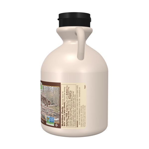 Maple Syrup Organic Grade A Dark Color - 473 ml 2023-10-5256 фото