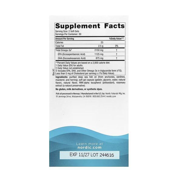 Ultimate Omega 2X - 60 softgels 2023-10-6512 фото