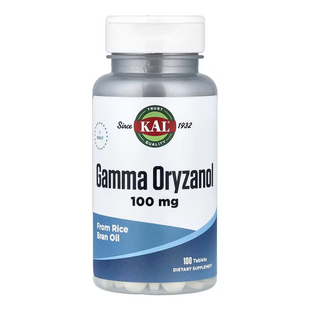 Gamma Oryzanol 100mg - 100 tabs 2023-10-7417 фото